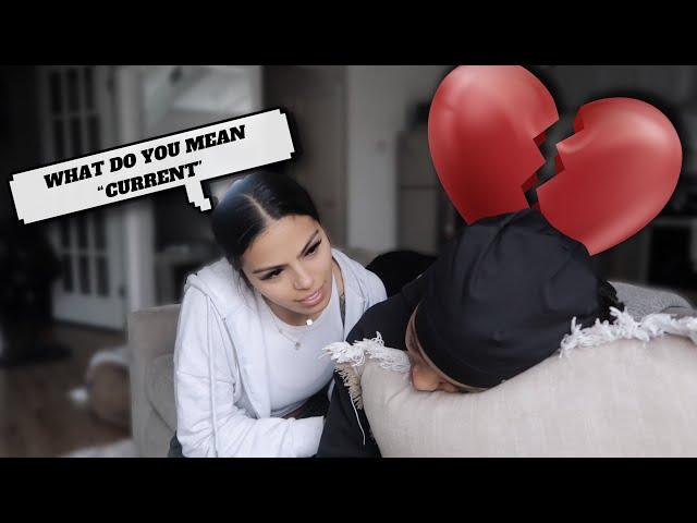 CALLING HER MY "CURRENT GIRLFRIEND" PRANK *FUNNY*