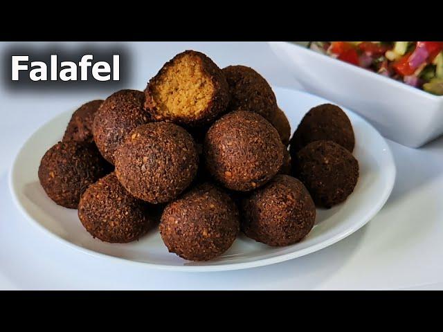 Authentic Crispy Falafel Recipe – Perfect Deep-Fried Chickpea Fritters | Easy Middle Eastern Snack!