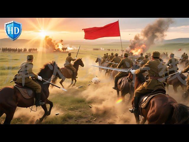 蒙古鐵騎VS日軍騎兵連，閃電衝鋒全殲日軍️抗日 | Kung Fu | 特種兵