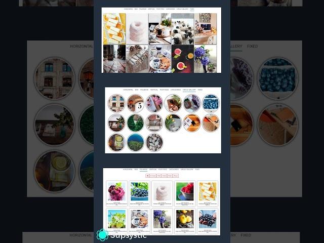 Supsystic WordPress Photo Gallery Plugin  #wordpressplugin #photogallery #wordpress