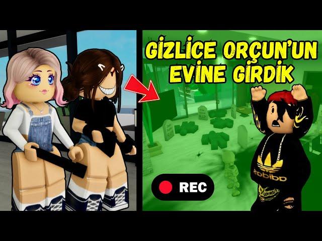 GİZLİCE ORÇUN'UN EVİNE GİRDİK ONU KORKUTTUKAYŞEM ECE ARIARIGİLLERROBLOX BROOKHAVENRP