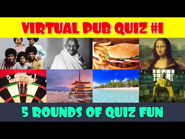 Trivia Pub Quiz (Part 1)