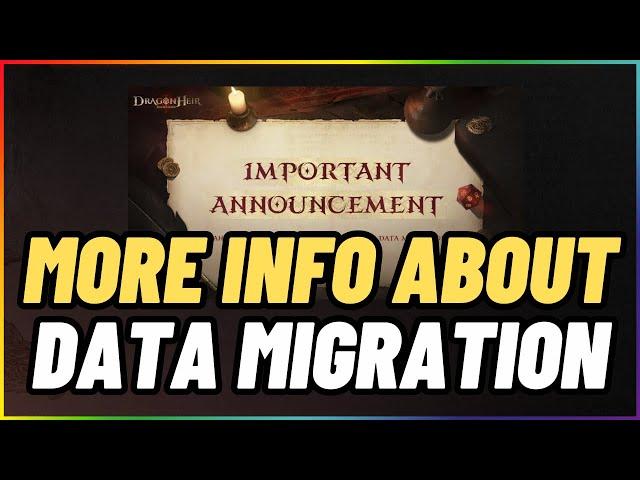 Data Migration Explained & How It Affects You! DragonHeir Silent Gods