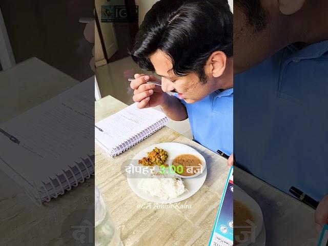 These days CA Ashish Kalra Sir's Big Boss style routine. Preparing FMSM & CMA new course book️