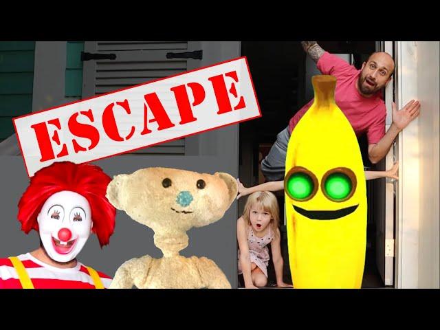 Escape the Villains at My PB and J House The Movie!