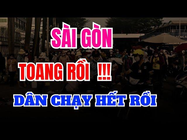 TOANG RỒI. SÀI GÒN, DÂN THÁO CHẠY. XẢY RA CHUYỆN GÌ VẬY? MẶT BẰNG Ế ẨM HÀNG LOẠT | Nhà Đất Hôm Nay