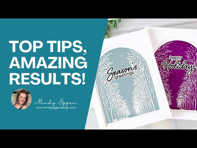 TOP TIPS  For The BEST Results! Betterpress Letterpress & Foiling