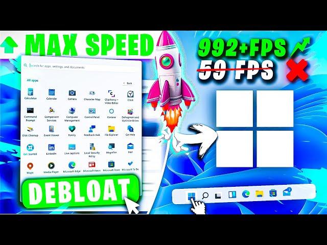  Debloat Windows 11 in 2024: Remove Bloatware & Maximize Speed!