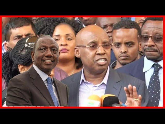 LEAVE THE OFFICE NOW! ANGRY JIMI WANJIGI LECTURES RUTO ON A LIVE CAMERA