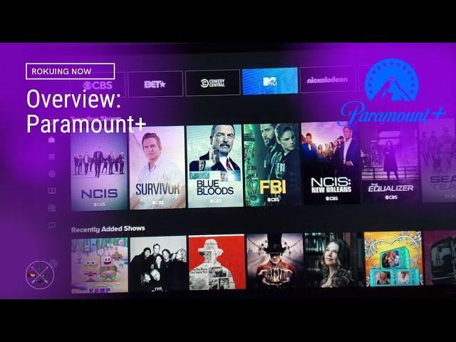 Paramount+ on Roku | Overview