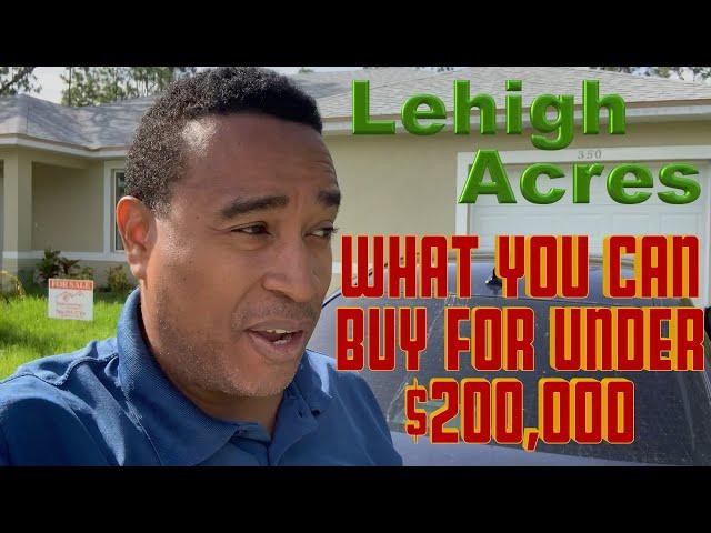 Lehigh Acres   What You Can Buy For Under $200,000