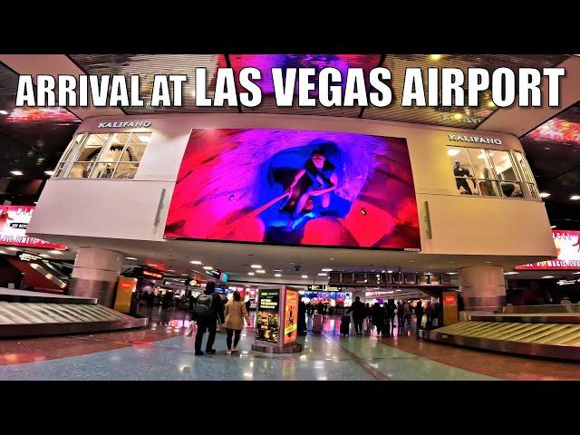  Your Virtual Arrival at LAS VEGAS AIRPORT, T1