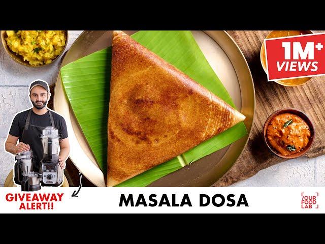 Masala Dosa Recipe | Perfect Dosa Atta Tips | परफेक्ट मसाला दोसा बनानेका तरीका | Chef Sanjyot Keer