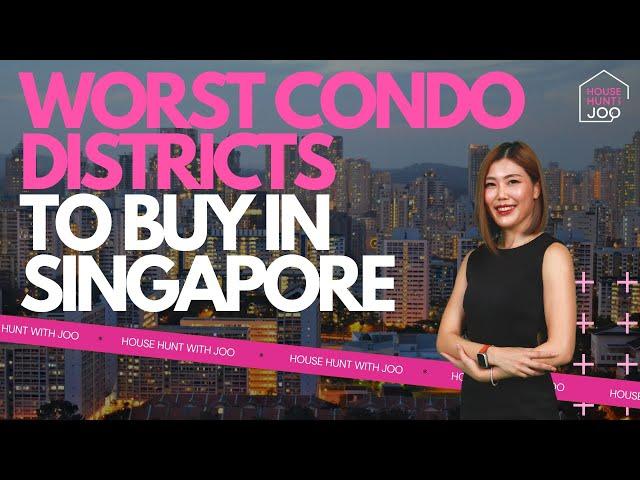 WORST Places in Singapore to buy your next condo (Q3 2024)