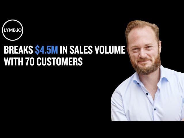 B2B hardware plus SaaS business breaks $4.5m in sales volume, super sticky SaaS revenues