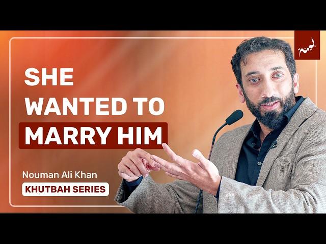 Marriage in the Quran (The Only Story) | Friday Khutbah by Nouman Ali Khan