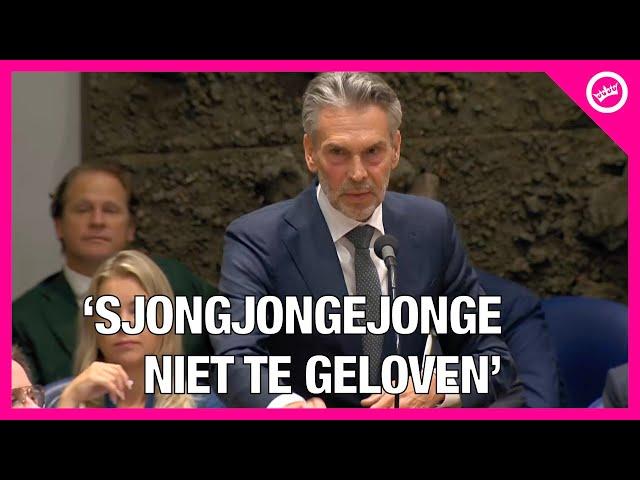 Microfoon Dick Schoof staat nog open: "SJONGEJONGEJONGE, WERKELIJK NIET TE GELOVEN"