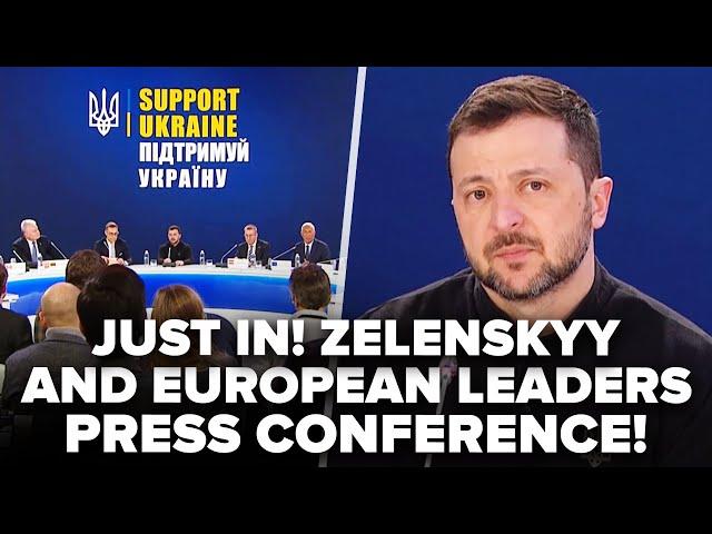 Full Press Conference of Zelenskyy and European leaders about the WAR in Ukraine!