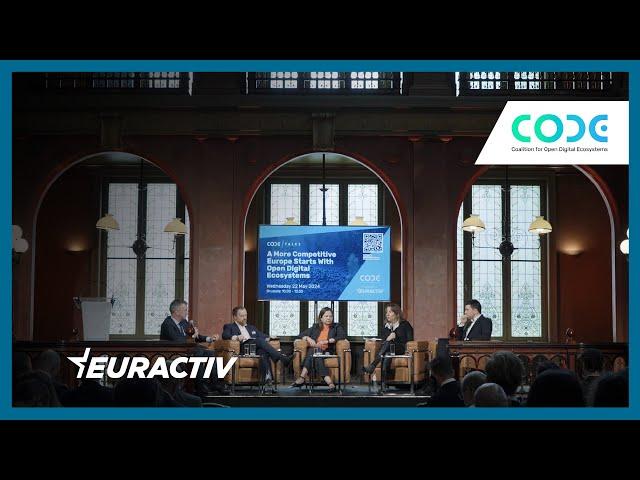 CODE Talks: A More Competitive Europe Starts with Open Digital Ecosystems