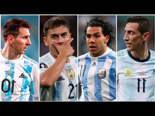 EL MEJOR GOL DE ARGENTINA POR AÑO