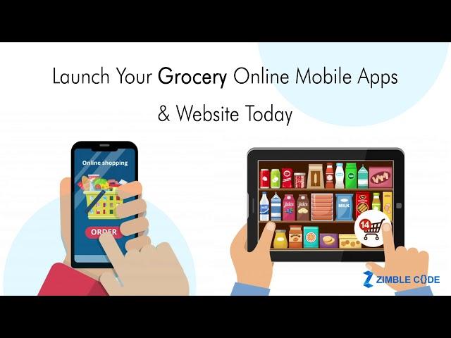 On Demand Grocery App | On Demand App Development in New York, USA | ZimbleCode