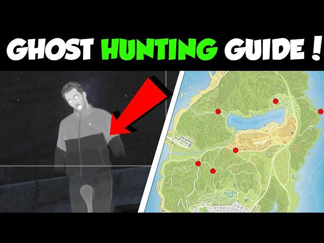 All 10 Ghost Locations! EASY $250,000 - GTA Online Halloween Treasure Hunt Guide