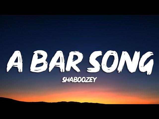 Shaboozey - A Bar Song (Tipsy) (Lyrics)