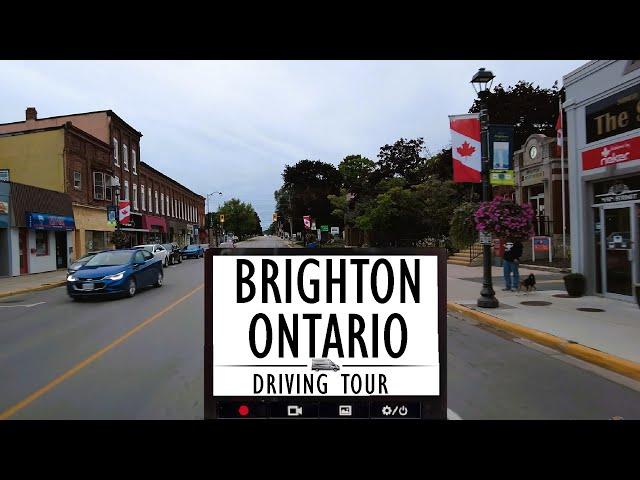 Discover Brighton, Ontario: A Scenic 4K Drive through Lakeside Charm