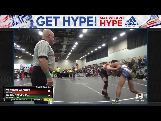 High School (11th - 12th Grade) 145 Trenton Wachter Rockford Vs Barry Stevenson Ano Kato FS.GR.