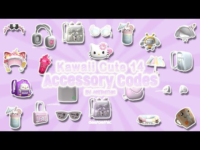 Berry Avenue cute Kawaii Accessories Codes PT.14! | aestaethic