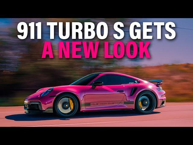 Rubystar Wrap Transformation on a 911 Turbo S!