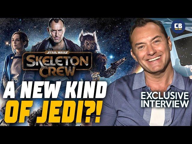 A NEW Kind Of Jedi?! Jude Law & Star Wars Skeleton Crew Cast Interview!