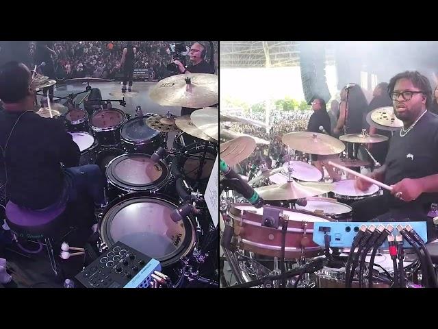 Brighter Day - Double Drum Cam | Kingdom Tour: Featuring Terry Baker and Harold Brown