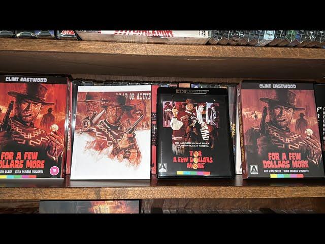 Unboxing FOR A FEW DOLLARS MORE 4K (1967) Arrow Video Spaghetti Western CLINT EASTWOOD