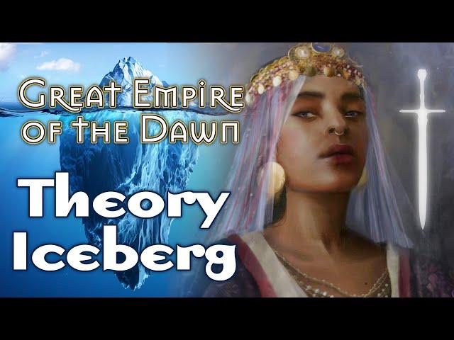 Great Empire of the Dawn Theory Iceberg (edited)  - A Song of Ice and Fire - Game of Thrones