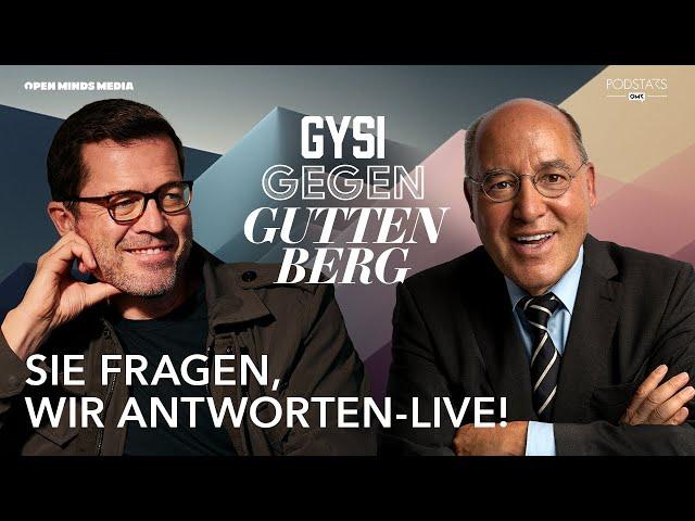 Sie fragen, wir antworten-live! | Gysi gegen Guttenberg