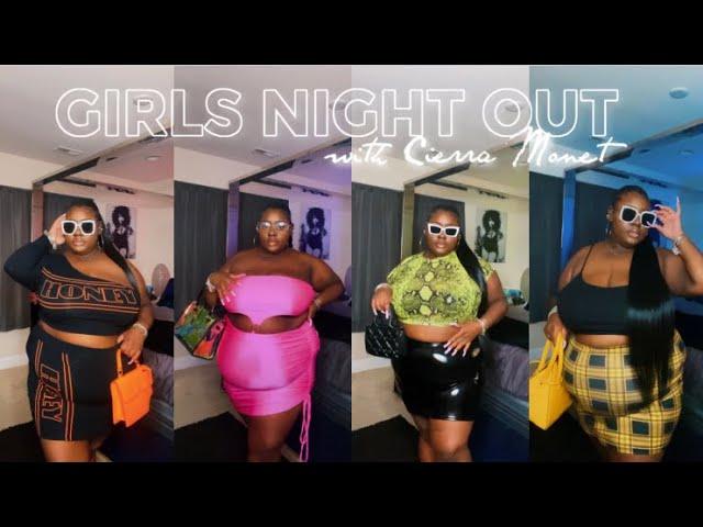 PLUS SIZE GIRLS NIGHT OUT LOOKBOOK SUMMER EDITION| MONETS CLOSET#plussizefashion #influencer