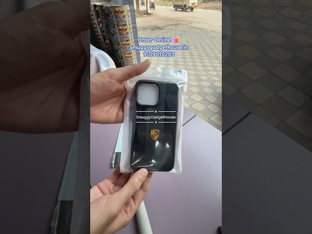Black Porsche case for Iphone 15 Pro Max for Mr Rohit | Supaul
