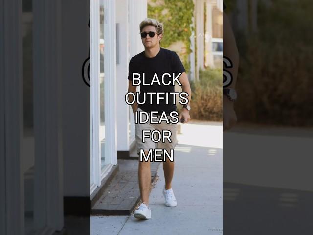  Top 5 Black Outfits for Men in Summer 2025: Sleek, Bold & Stylish! #MensFashion
