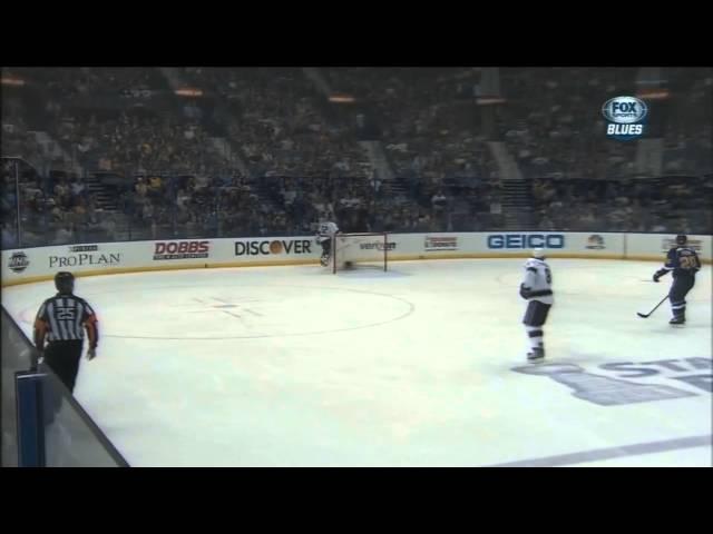 Alex Steen OT winning goal in Game 1 vs Kings (Blues Feed) HD 1080P