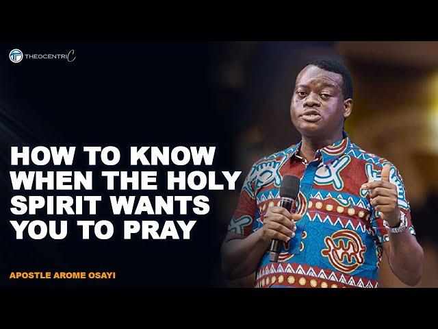 UNDERSTANDING THE UNTAPPED POWER OF THE HOLYGHOST ACTIVATION AND ASCENSION || APOSTLE AROME OSAYI