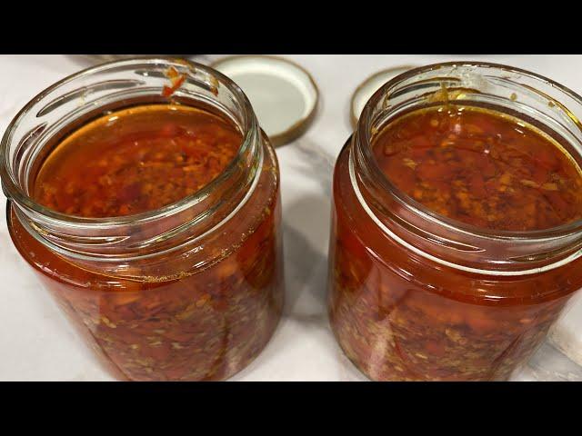 CHILI SAUCE WITH DRIED SCALLOPS