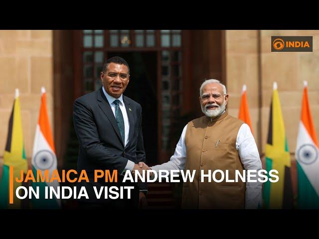 Jamaica PM Andrew Holness on India Visit | DD India