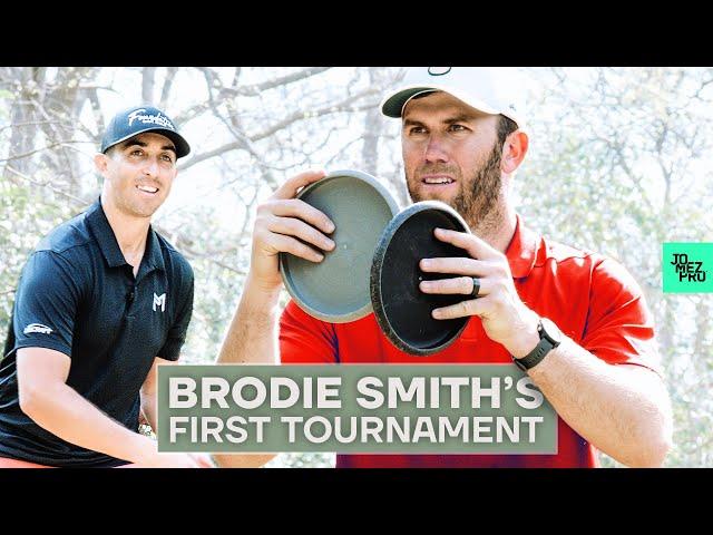 Paul McBeth mentors Brodie Smith before his first Disc Golf tournament | Jomez