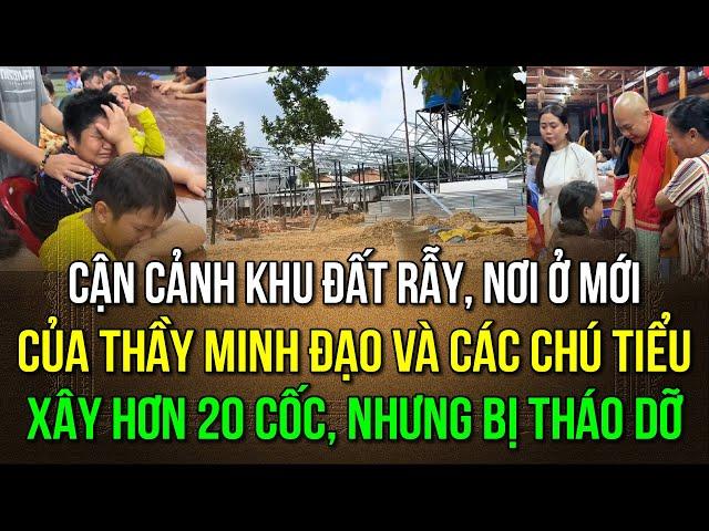 Giúp đỡ đến thầy Minh Đạo và các chú tiểu ổn định cuộc sống. Lý do thầy phải trả chùa cho GHPG