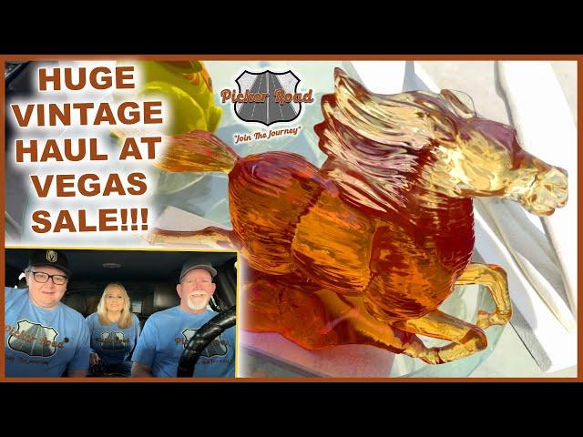 HUGE VINTAGE HAUL AT VEGAS SALE! Join the Journey on Picker Road!