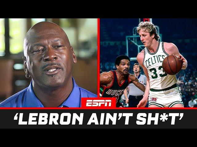 Why Michael Jordan RATES Larry Bird OVER LeBron James..