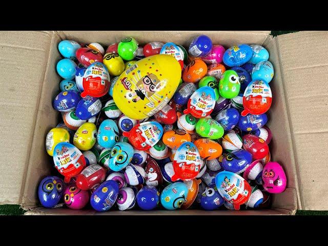 SURPRISE EGGS UNBOXING || KINDER JOY