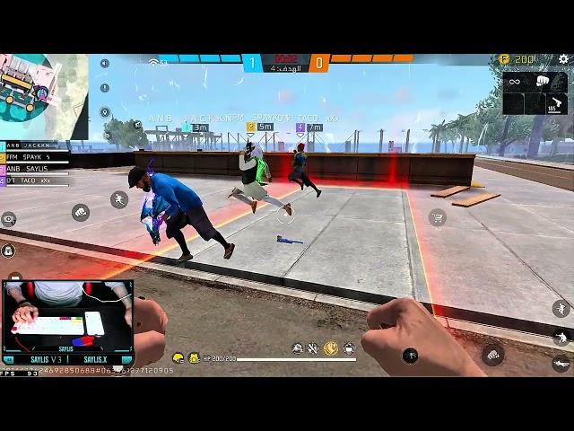 Free fire First Persone | فري فاير منضور شخص الأول لقطات مجنونة