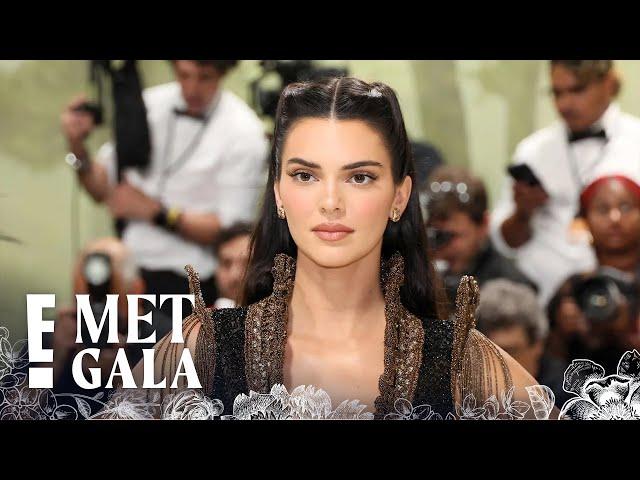 Kendall Jenner STUNS in Archival Couture Gown With a Plunging Neckline | 2024 Met Gala